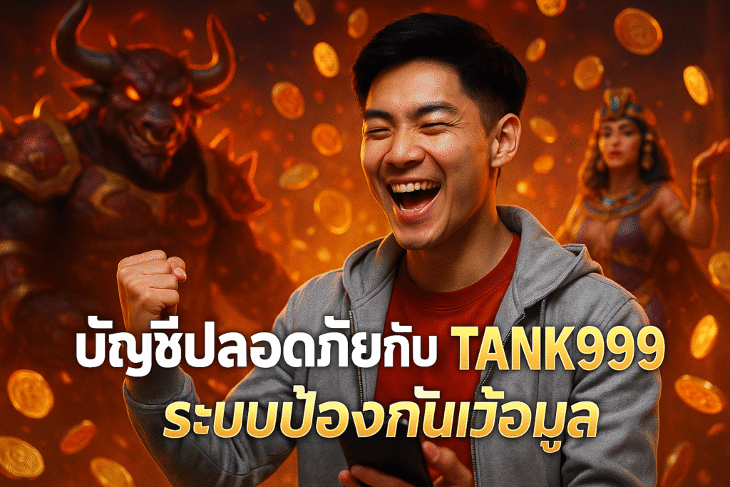 บัญชีปลอดภัยกับ TANK999 ระบบป้องกันข้อมูล