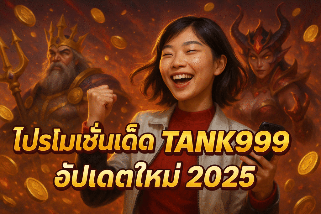 โปรโมชั่นเด็ด TANK999 อัปเดตใหม่ 2025