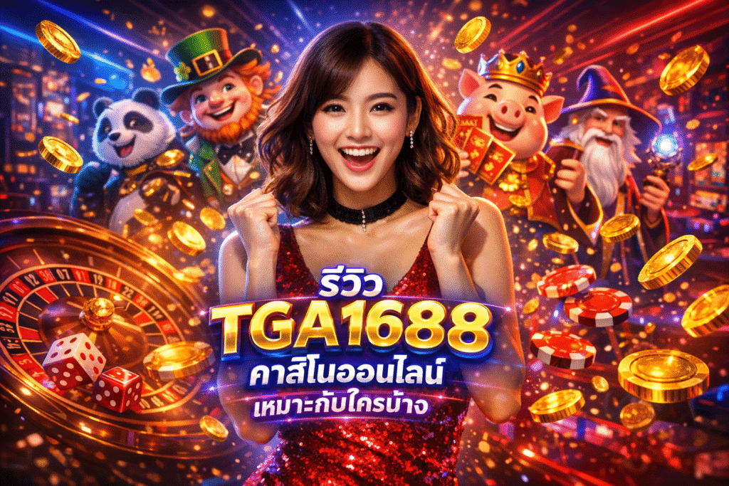 รีวิว TGA1688 คาสิโนออนไลน์ เหมาะกับใครบ้าง