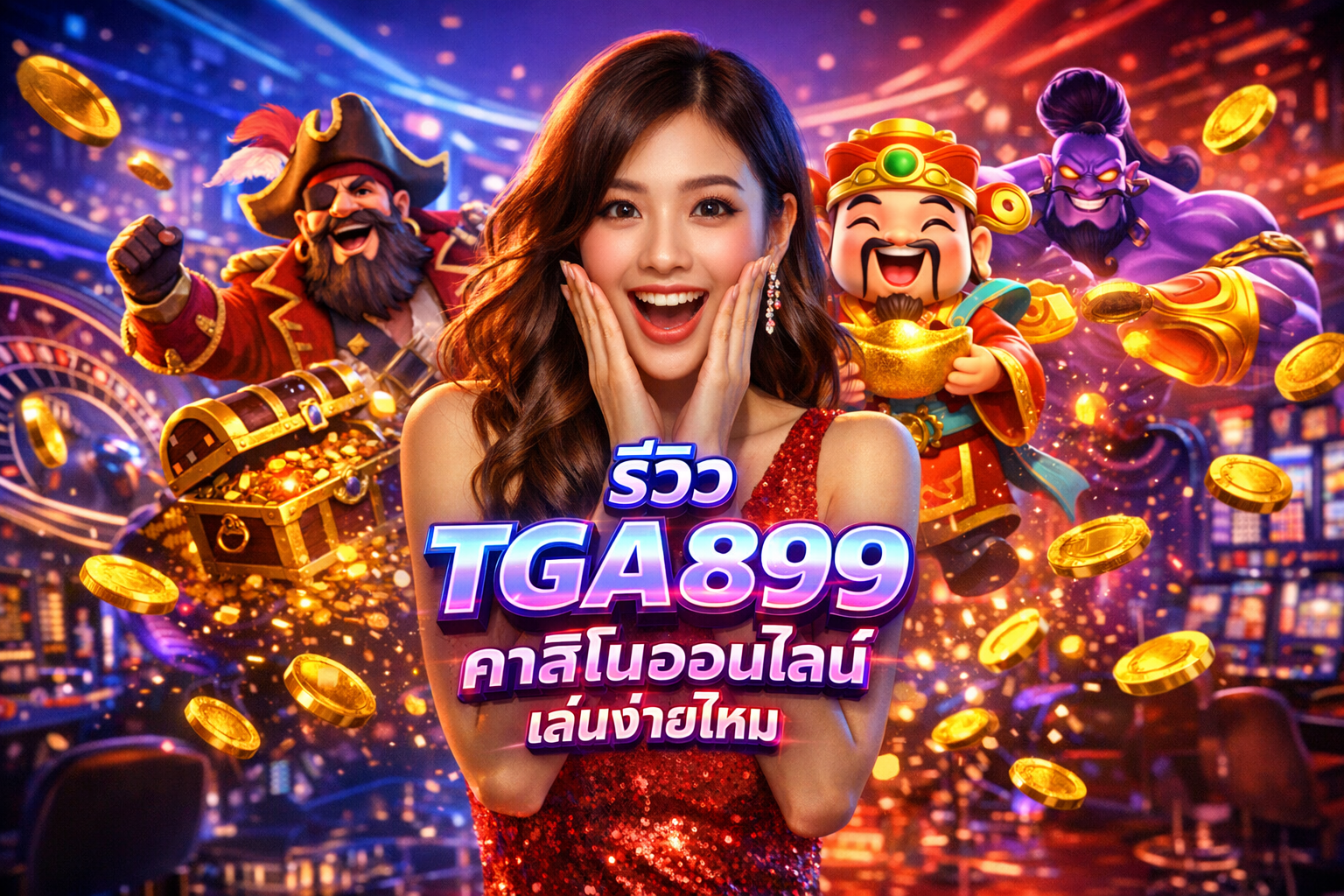 รีวิว TGA899 คาสิโนออนไลน์ เล่นง่ายไหม