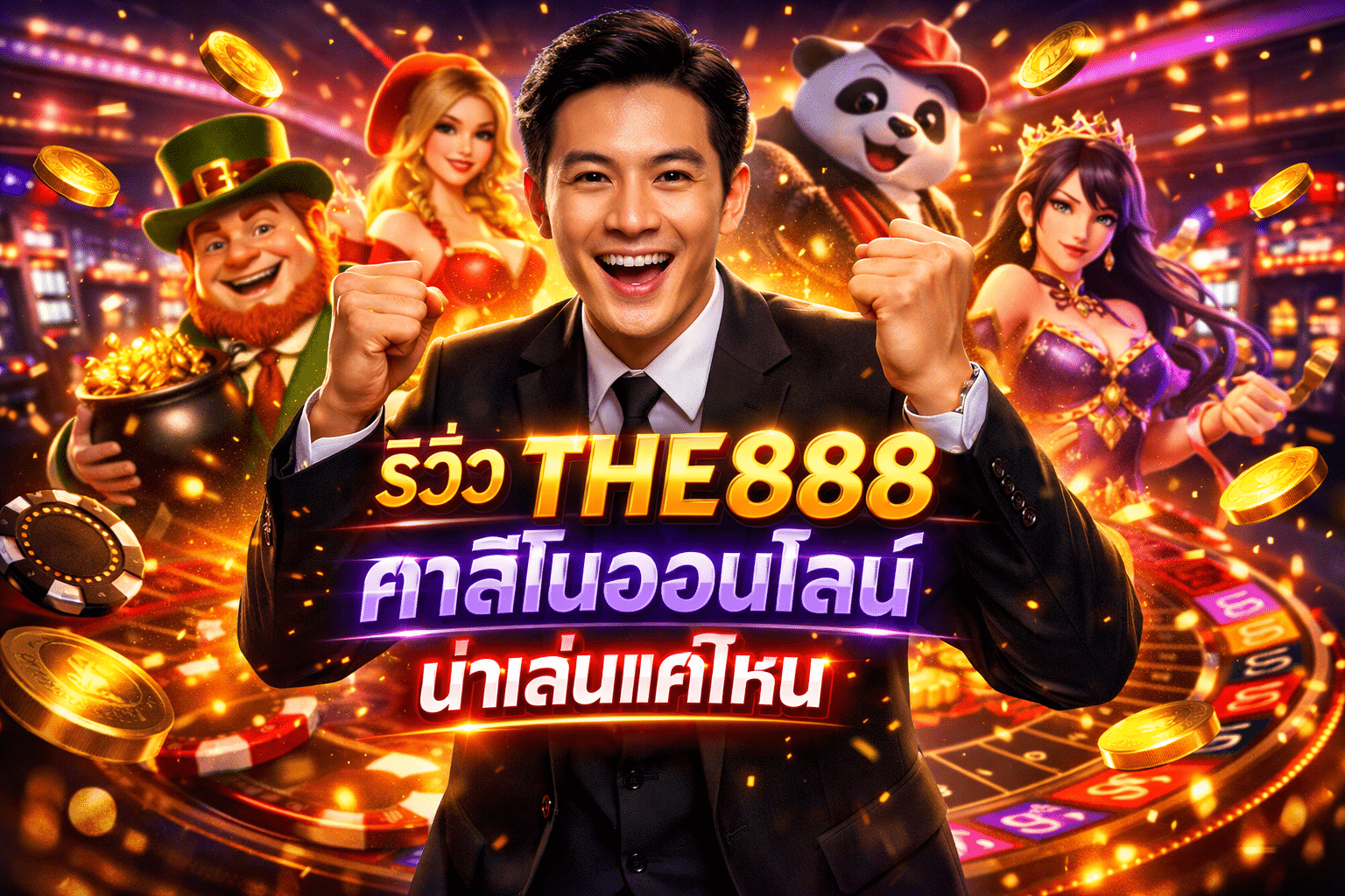 รีวิว THE888 คาสิโนออนไลน์ น่าเล่นแค่ไหน