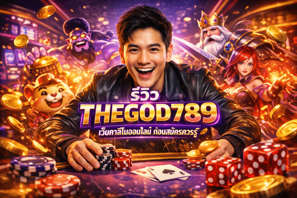 รีวิว THEGOD789 เว็บคาสิโนออนไลน์ ก่อนสมัครควรรู้