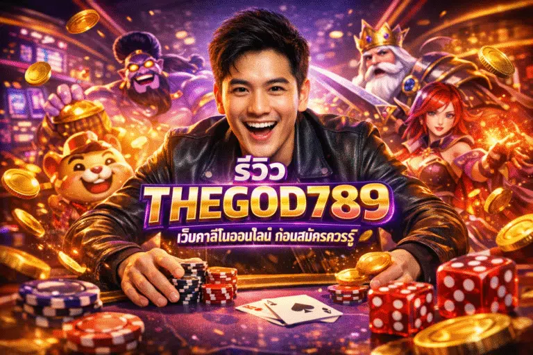 รีวิว THEGOD789 เว็บคาสิโนออนไลน์ ก่อนสมัครควรรู้